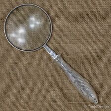 Antique Salmon Handled Silver