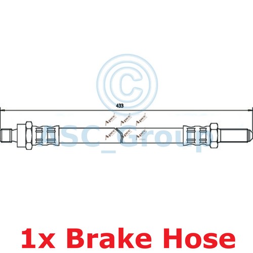 Apec braking 433mm disc - apec,