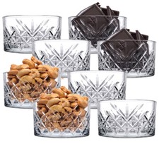 4/8 x 250ml Glass Mini Dessert