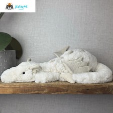 Brand New With Tags 100% Genuine Jellycat Large Snow Dragon- With Dust Bags 50cm