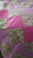 Handmade Patchwork quilt & curtains - brand new - ABSOLUTE BARGAIN!!!!