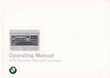 BMW BUSINESS RDS (MID) CAR RADIO OPERATING MANUAL. 