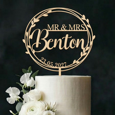 Personalised Wooden Cake