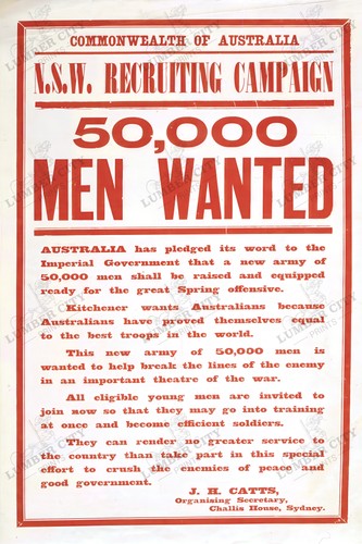 Wwi australia 000 men - australia,