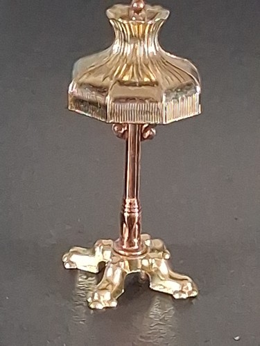 Vintage miniture brass floor - vintage,