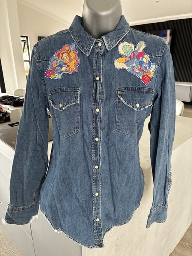 Zara women denim shirt - women’s,