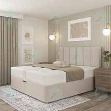 Zip and Link Divan PLUSH FABRIC Hotels, Landlords, Serviced Apartments