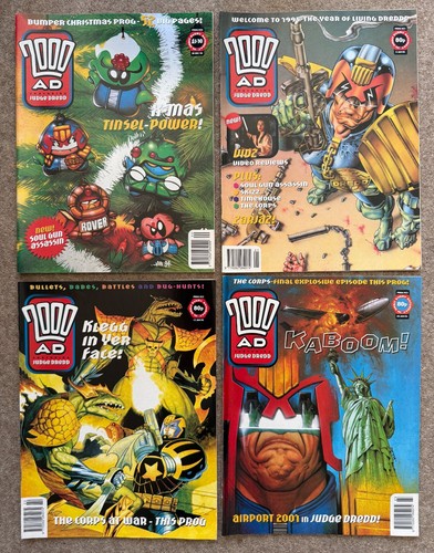 2000ad comics x20 continuous - 2000ad,