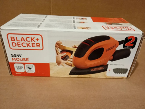 Black decker mouse - mouse, detail