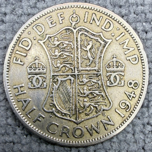 1948 half crown george vi - 1948,