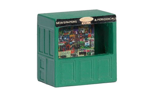 Newspaper kiosk shop - kiosk,