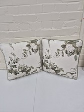 Aurora On Nivelles  Oyster Green Cushions Covers Handmade.