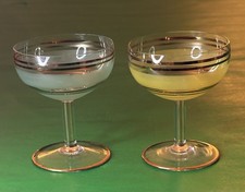 Set of 2 Art Deco Colored