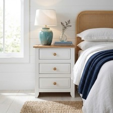 Capri 3 Drawer Bedside