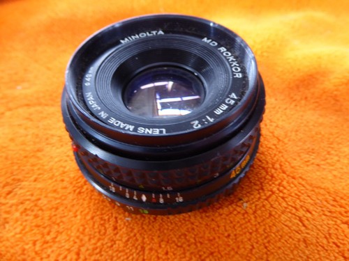 Minolta rokkor 45mm with - f2,