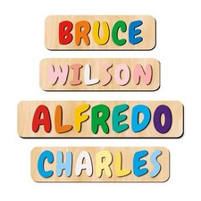 Personalised wooden children - wooden, children's