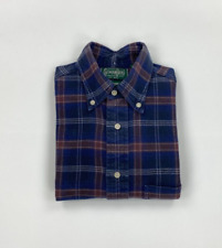 Men's Navy Blue Check Gitman