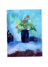 Aceo By Kenna Gouache Painting