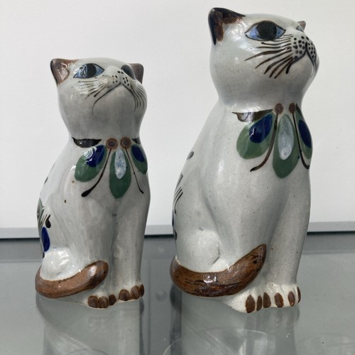 Mexico cat pottery figurines - figurines, x
