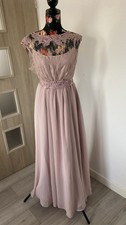 Coast Dusty Pink Lace Maxi