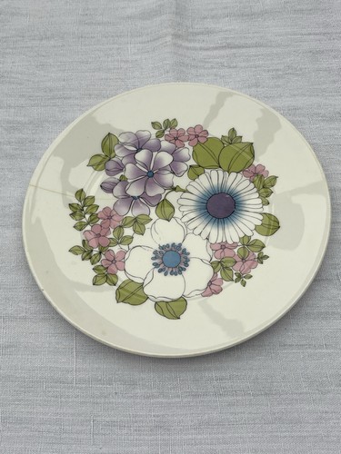 Floral angelique plate - angelique,