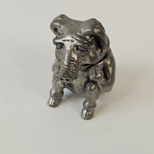 Williams pewter elephant - pewter,