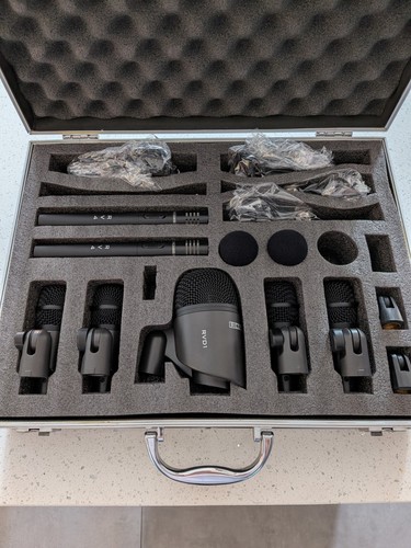 Drum microphone kit rvd1 - kit, rvd1-rvd9