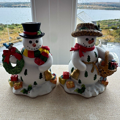 Partylite snowbell snowman - snowbell,