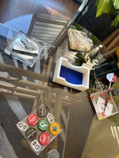 Hand Made Resin Coasters Set Of 4. Pub Nights Theme