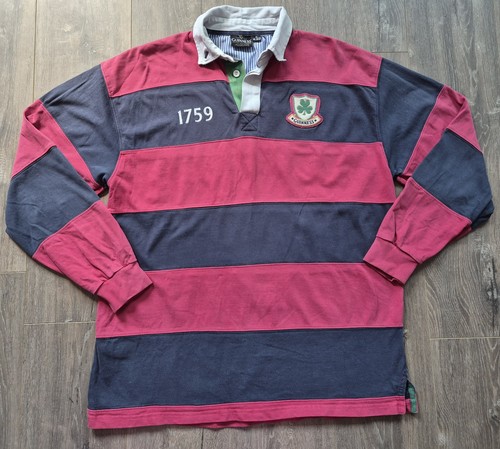 Guiness rugby long sleeve polo - guiness,