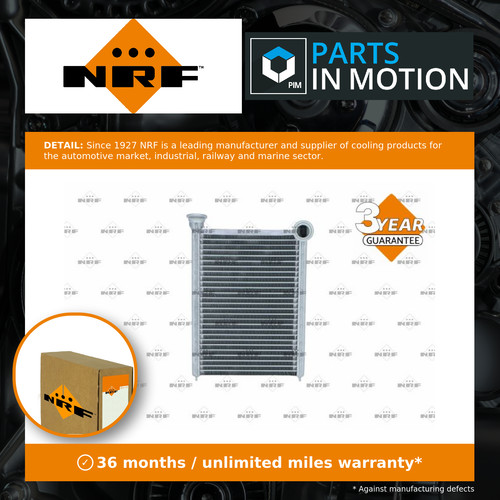Heater matrix fits vauxhall - fits,