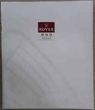 Rover 800 Series Brochure 1992