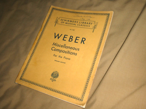 Weber miscellaneous - :,