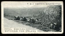 F & J Smith, WAR INCIDENTS, 2nd Series,1915,Royal Marines Watching for Uhlans,#4