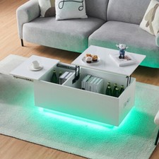 High Gloss LED Coffee Table