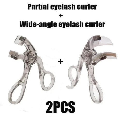 Dual eyelash curler with - dual,