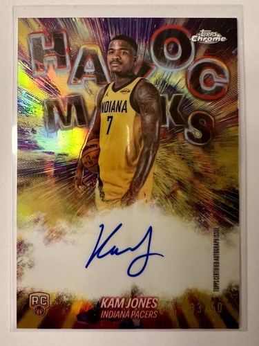 Kam jones 2025 topps chrome - topps,