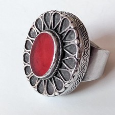 Vintage Sterling Silver Oval