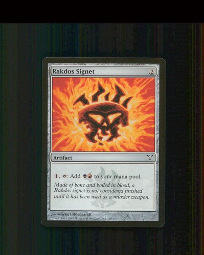 Rakdos signet 165 dis - signet,