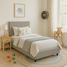 Bantry 3ft Single Fabric Bed |