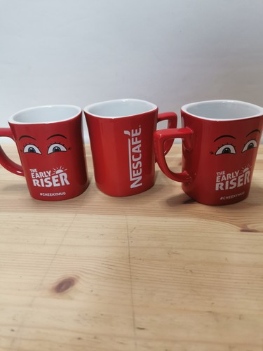 Nescafe cheekymugs square red - cheekymugs,