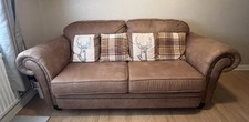 Leather / Suede Sofa and