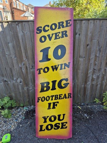 Vintage fair ground sign - vintage,