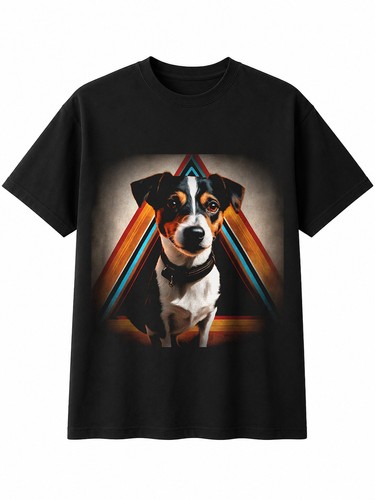 Jack russell triangle dog - russell,