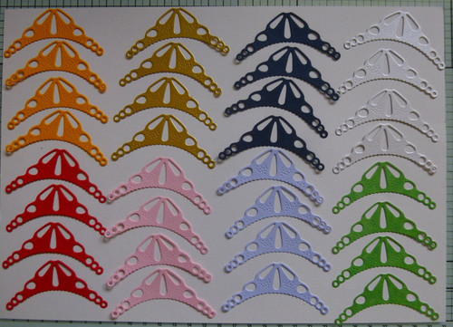 Die cut fancy corners - 32,