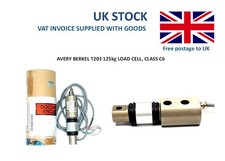Avery Berkel T203 125kg load cell, Class C6 (in original packaging with docs)