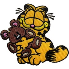 Garfield Teddy Bear Patch Iron