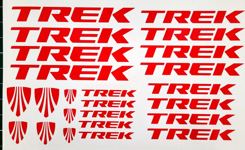 Red trek bike - 24,