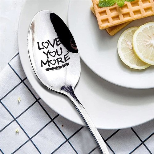 Love you more engraved - 'love,