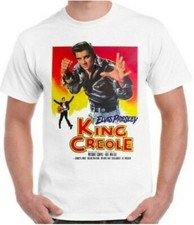 Elvis Presley T-Shirt King Creole Music Movie Poster Cool Vintage Retro Gift Tee